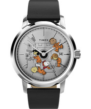Timex Peanuts Marlin Schwarz Herren Armbanduhr TW2W87200