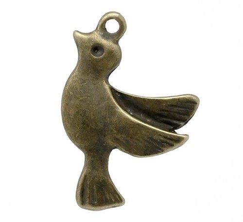 Vogel anhänger charm - -, anhänger,