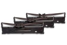 3x Farbband für Epson LQ 630 LQ 630 Serie LQ 630 S LQ 635 LQ 630K Schwarz