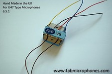 FAB V8 - Neumann U47 BV8 Trafo für Mods usw.. Schnäppchen schnappen!