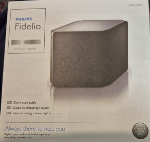 Philips aw3000 fidelio - philips,