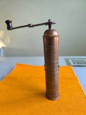Kaffeemühle antik aus Messing