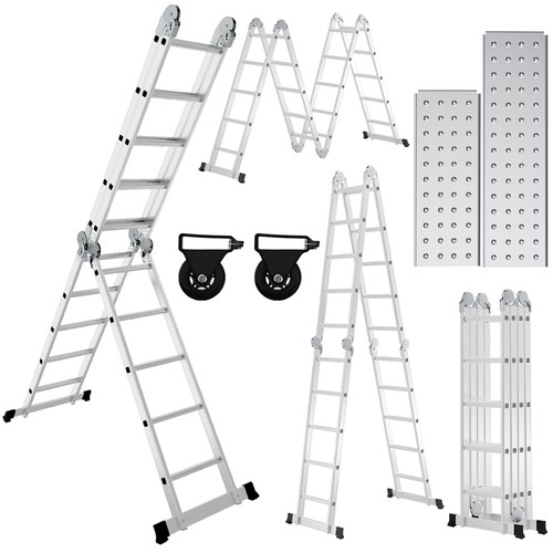 Klappleiter ausziehbar 150kg - klappleiter,