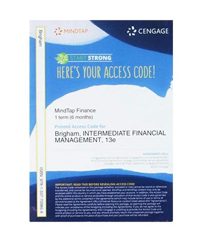 Mindtap finance term - 1, [6