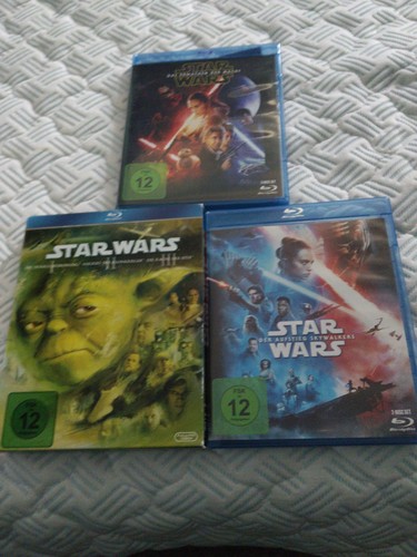 Star wars blueray sammlung - star,
