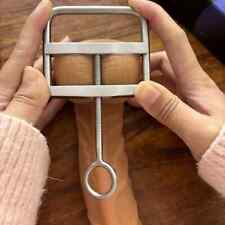 Scrotum Harness Clamp/Clip Ball Stretcher Metal Man CBT Ring Torture Keuschheit