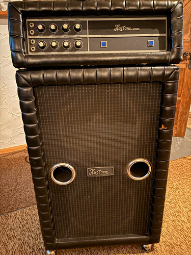 Kustom k250 vintage bass amp - k250-1,
