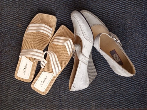 Set wedges pumps mit - ,