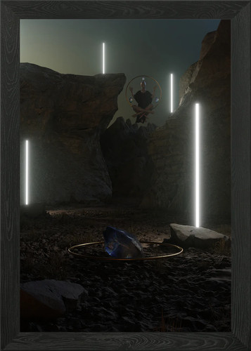 Mystische figur höhle - figur,