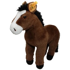 Steiff Großes Wildpferd, braun Kuscheltier 35cm Gebraucht Pferd