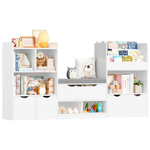 Kinderregal 183cm breit mit - kinderregal,