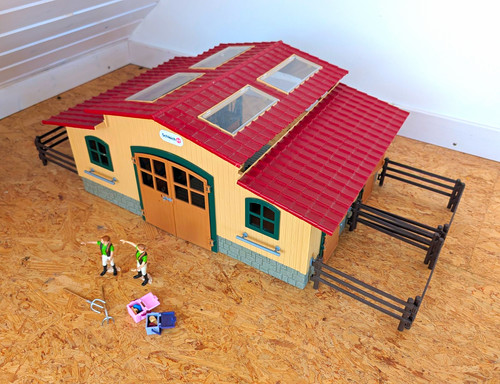 Schleich pferdestall reithalle - schleich, pferdestall/reithalle