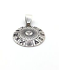 Peruanischer Sonnendiskus-Anhänger Silber 950 Inka-Sonne