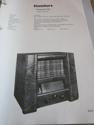 Schaltplan radio stassfurt - radio,