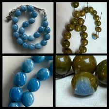 Antike Maskot Bakelite Gebetskette Prayer Beads Unikat Tesbih   Ramadan Geschenk