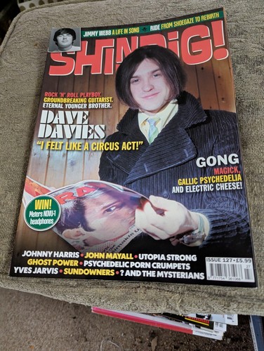 Shindig magazine dave davies - shindig,