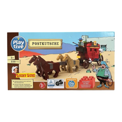 Lucky luke postkutsche - luke,