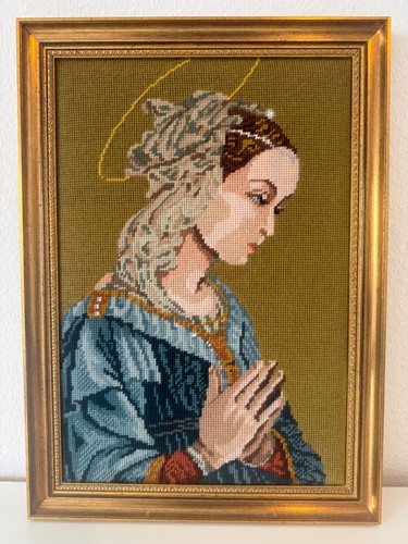 Vintage gobelin stickbild - vintage,