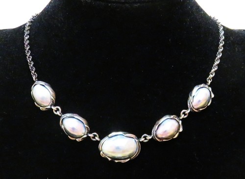 Modernist 925 silber collier - 925,