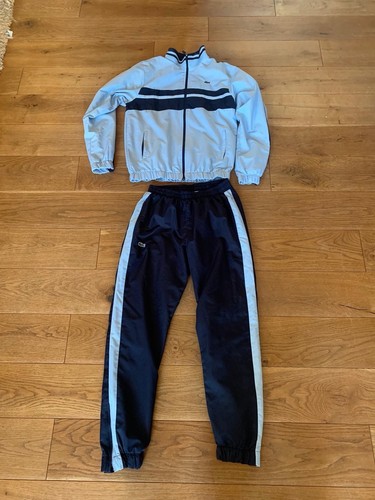 Lacoste trainingsanzug blau - trainingsanzug,
