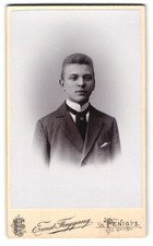 Fotografie Ernst Freygang, Penig, Brückenstr., Porträt eines jungen Mannes 