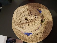 mädchen sommer hut Stroh