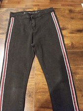 Staccato Jeans 158, grau/schwarz, modisch, Neuwertig