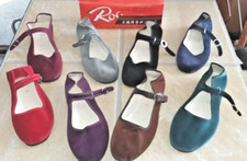 Samtschuhe Chinaschuhe in Größen 33 bis 42 von ROC - das Original