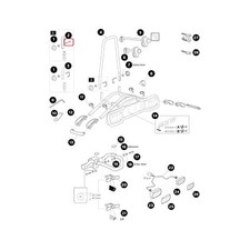 Thule Schraube (1050) für Heckträger EuroRide 30127