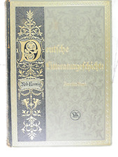Rob.Koenig Deutsche Literaturgeschichte 2.Band Velhagen Klasing 1899 Y8-1190