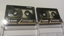 2x BASF Chrome Super II 90 Min. von 1991 Type 2 CrO2