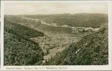 Ansichtskarte Reichsautobahn Stuttgart Ulm a.D. Albaufstieg b. Gosbach (Nr.9501)