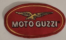 Moto Guzzi Aufnäher rot