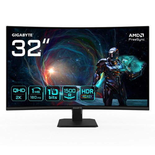 Gigabyte gs32qca led monitor - gigabyte,