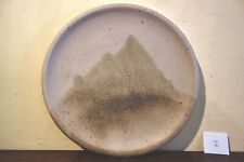 Keramikteller ca 18 cm Handwerk Design Teller Keramik von Hand getöpfert natur