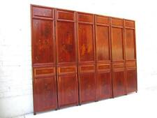 6 Panel Asia Raumteiler antik