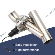 2.25/57MM Edelstahl Klappenauspuff Komplett-Satz Auspuffklappe Fernbedienung 