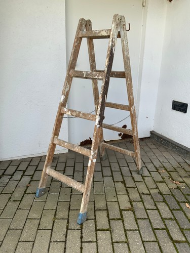 Malerleiter holz 5 meter - malerleiter,
