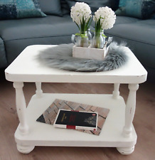 Beistelltisch Couchtisch Shabby Chic Vintage antik Landhaus Massivholz 10 kg