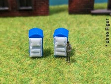 2 Baustellen Mobile Toilette