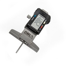 DML 30mm Digitaler Tiefenmesser Edelstahl Reifenprofil 12 Monate Garantie