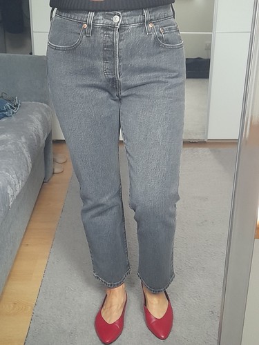 Levi 501 crop jeans damen - 501,