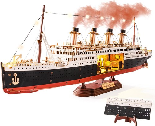 Holzpuzzle titanic - 3d-holzpuzzle,