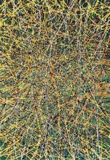 Abstraktes bild 100x70 - abstraktes,