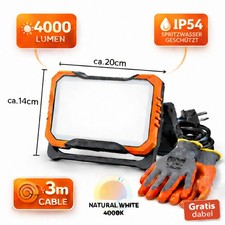 LED Baustrahler 4000 Lumen 32W