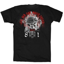 Hells Angels Support 81 1% World Eightyone Big Red Machine Biker Support T-Shirt