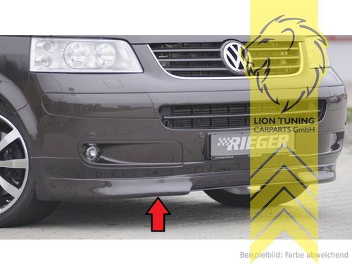 Rieger frontspoiler - rieger,