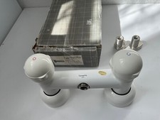 Hansgrohe Axor Duo Duscharmatur in weiß  Armatur  80 -90 er Jahre,Rarität