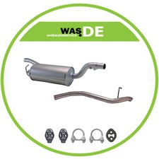 Auspuff + Endrohr FORD FOCUS