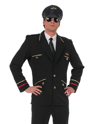 Piloten kostüm herren - piloten,